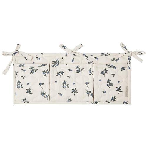 garbo&friends Satin Quiltet Sengelomme Blueberry  Blueberry  One Size    One Size  Drenge, Piger