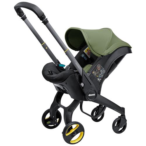 Doona Doona I Autostol Og Klapvogn I Ét Desert Green  One Size  Grøn  One Size From Newborn Drenge, Piger