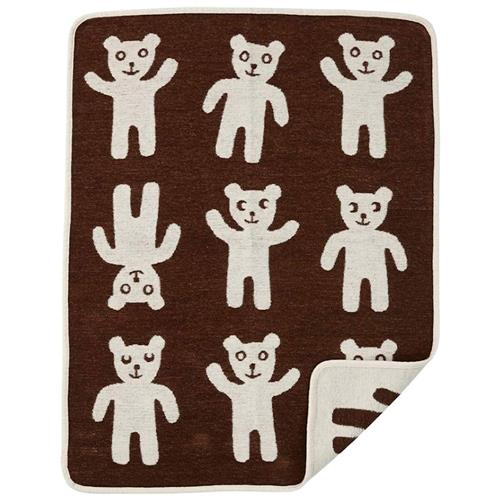 Klippan Yllefabrik Bruno  Brown  One Size Cotton Brun  One Size  Drenge, Piger