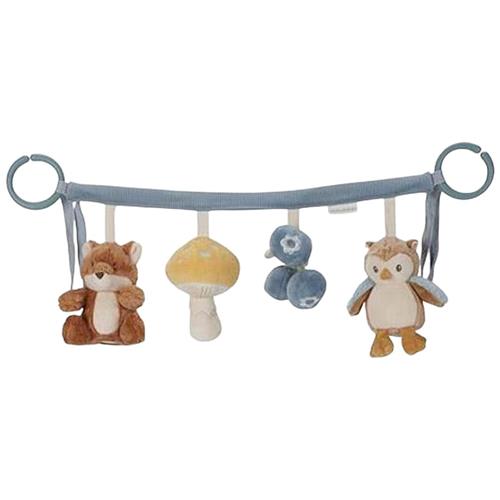 Little Dutch Legetøjskæde Til Barnevogn Forest Friends  Blue-One Size  Blå  One Size  Drenge, Piger