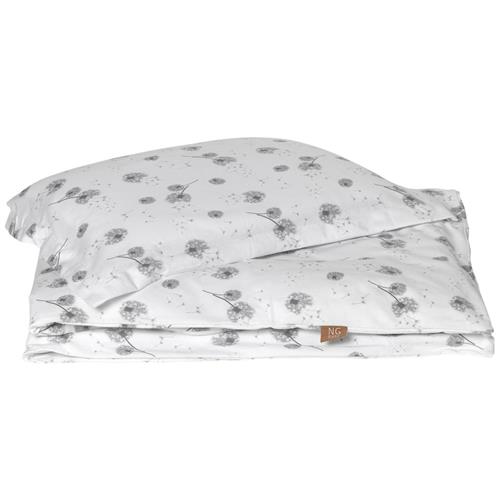 NG Baby Sengesæt bomuld Krybbe/Seng Dandelion Grey One Size      Drenge, Piger