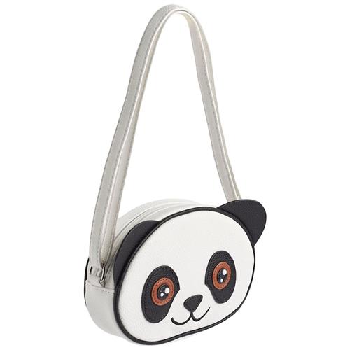 Molo Panda Bear Handbag Crisp White One Size      Drenge, Piger