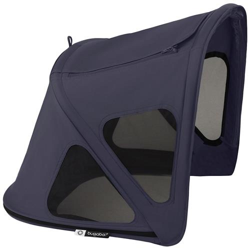 Bugaboo Bugaboo Fox/Kangaroo Breezy Solsejl Deep Indigo One Size  Blå  One Size  Drenge, Piger