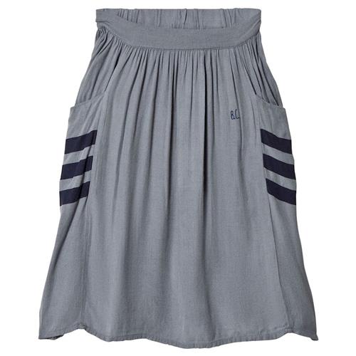 Bobo Choses Happy Sad Empty Midi Skirt Dusty Blue 2-3 Y    2-3 år  Piger