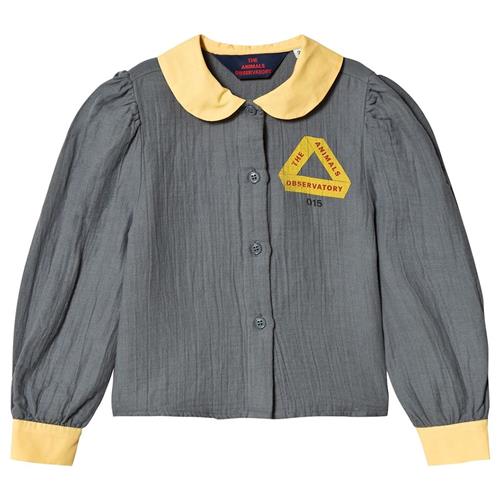 The Animals Observatory Kangaroo Shirt Grey Triangle 3 Y    3 år  Piger