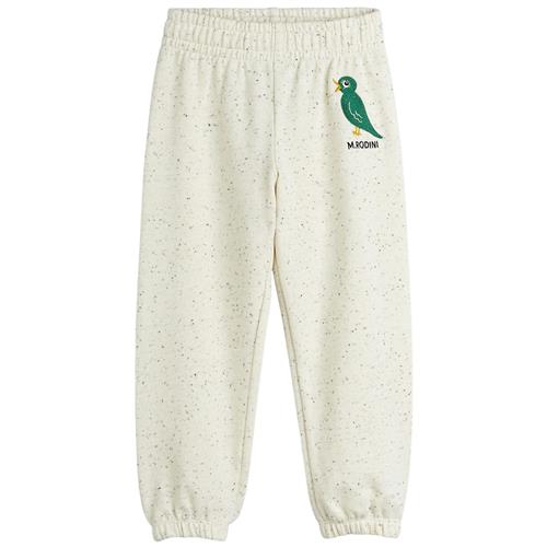 Mini Rodini GOTS Bird Emb Joggingbukser Offwhite  92/98 cm    92/98 cm  Drenge, Piger