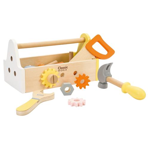 Classic World Tømrersæt Beige  3-6 Y    3-6 år 3+ Years Drenge, Piger