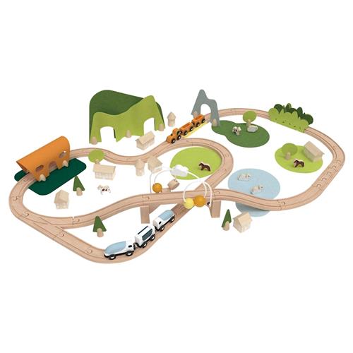 Classic World Togsæt Beige  3-6 Y    3-6 år 3+ Years Drenge, Piger