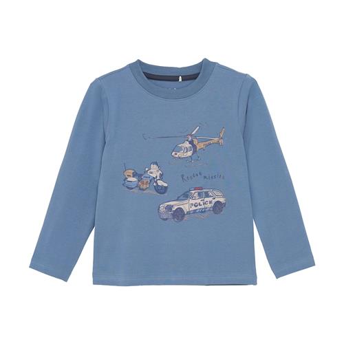 Minymo Langærmet T-shirt China Blue  98 cm    98 cm  Drenge
