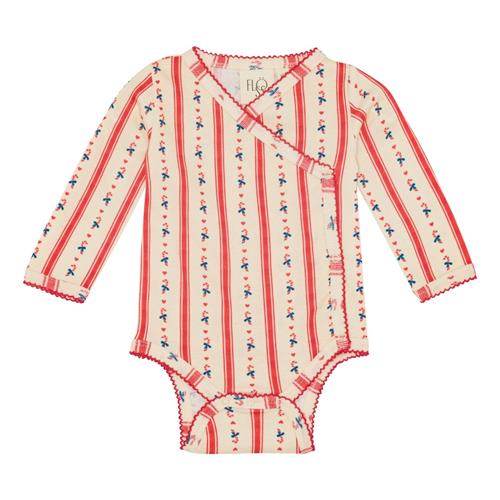 Flöss Fresa Jersey Body Noelle Stripe  Noelle Stripe-80 cm  Rød  80 cm  Piger