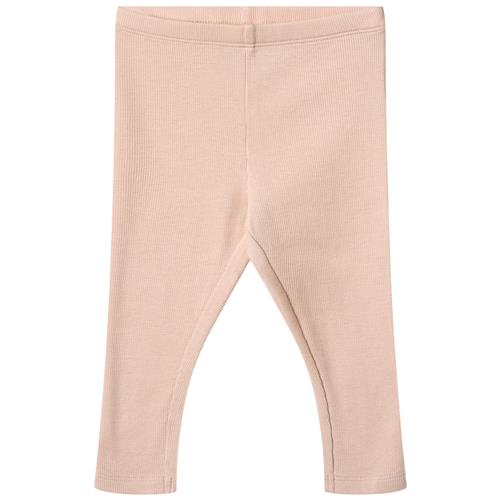 Wheat Rib Leggings Maddy Powder Powder 68 cm  Lyserød  68 cm  Piger