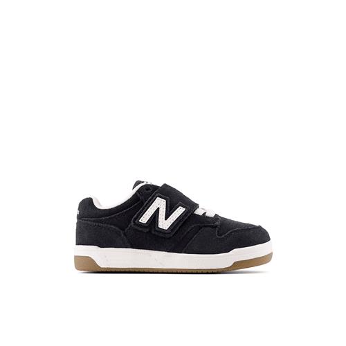 New Balance 480 Kids NEW-B Hook & Loop Bredt Sneakers Black  Black 25 EU    25 EU  Drenge