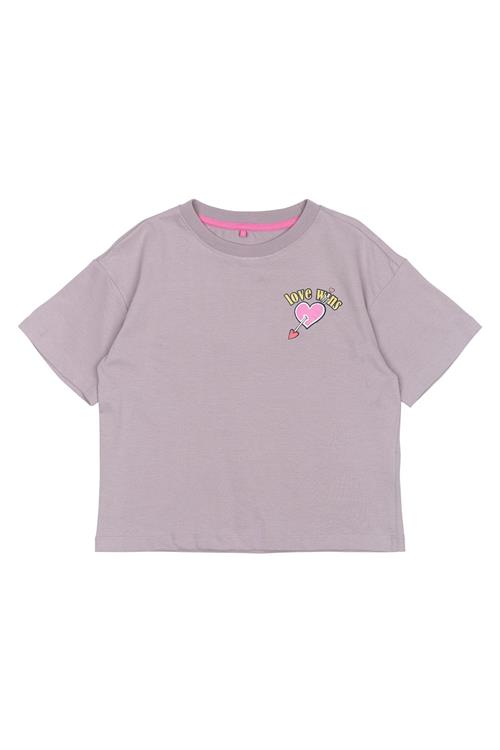 The New Petra T-shirt Gray Ridge  Gray Ridge 9-10 Y  Lilla  9-10 år  Piger