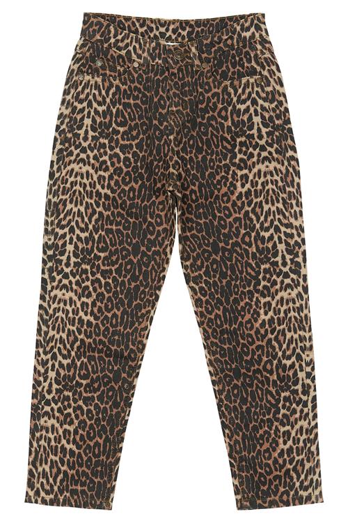 The New Panya Mom Fit Jeans Feather Gray  Feather Gray  7-8 Y  Brun  7-8 år  Piger