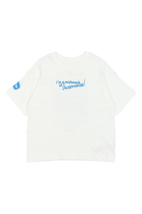 The New Perry T-shirt Cloud Dancer  Cloud dancer 5-6 Y  Hvid  5-6 år  Drenge