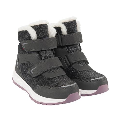 Viking Equip Glitter Warm WP 2V Charcoal/Dusty Pink Charcoal Dusty Pink 28 EU  Sort  28 EU  Drenge, Piger