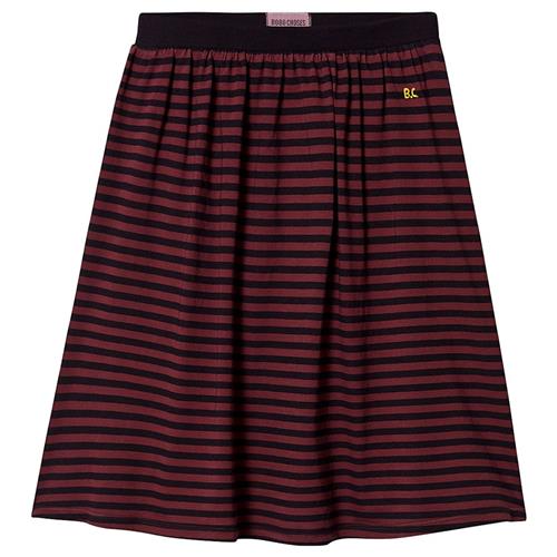 Bobo Choses Stripes Midi Nederdel i Sun Dried Tomato 2-3 Y    2-3 år  Piger
