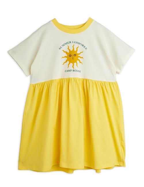 Mini Rodini GOTS Sun Sp Kortærmet Kjole Offwhite  140/146 cm    140/146 cm  Piger