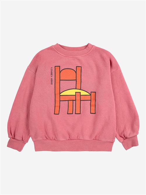 Bobo Choses Chair Sweatshirt Pink  Pink 8-9 Years  Lyserød  8-9 år  Piger
