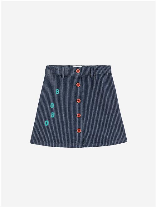 Bobo Choses Bobo Denim Nederdel Navy Blue  Navy Blue 12-13 Years  Blå  12-13 år  Piger