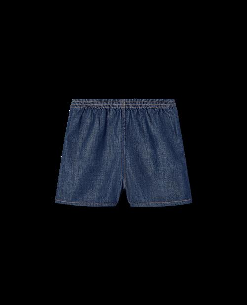 The Animals Observatory Monkey Denim Shorts Indigo  Indigo 3y  Blå  3 år  Drenge, Piger