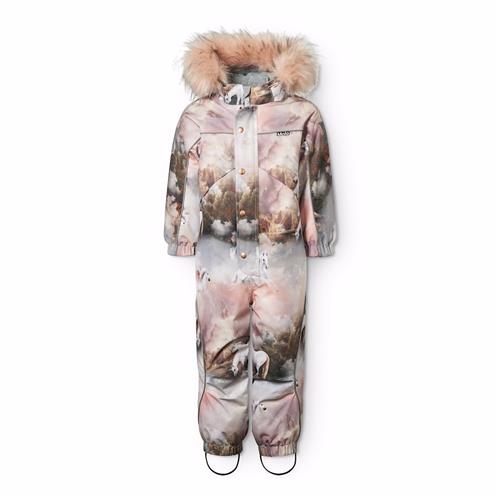 Molo Polaris Fur Vinter-overtræksdragt Utopia  Utopia 86 cm  Lyserød  86 cm  Piger