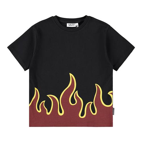 Molo Riley T-shirts Hot  Hot 104 cm  Sort  104 cm  Drenge