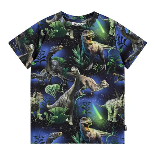 Molo Ralphie T-shirt Dinorama  Dinorama 98 cm  Blå  98 cm  Drenge