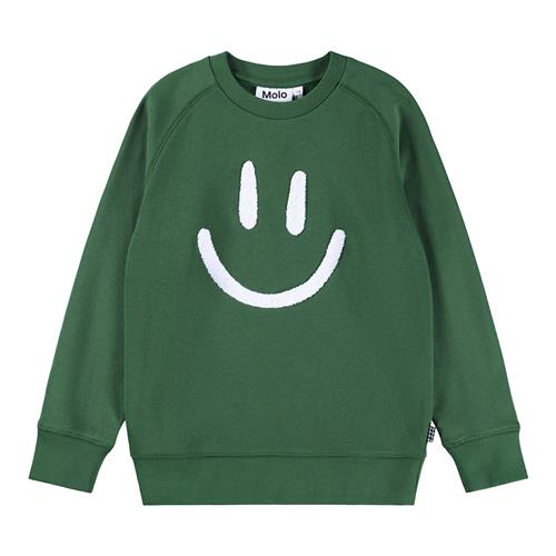 Molo Mike Sweatshirt Pine Tree  Pine Tree 116 cm  Grøn  116 cm  Drenge, Piger