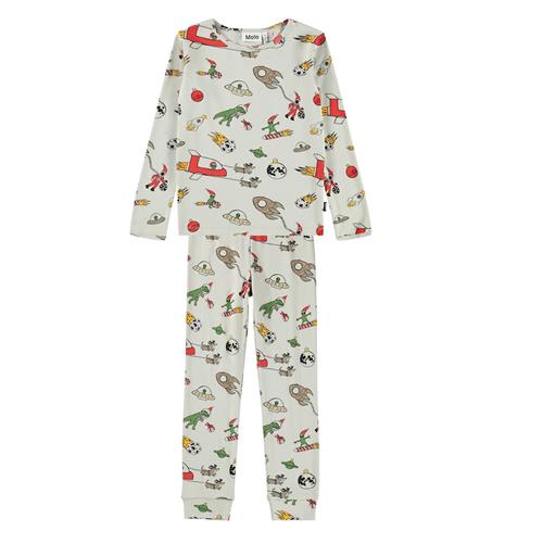 Molo Lue Pyjamas Spacy Nights  Spacy Nights 152 cm  Beige  152 cm  Drenge, Piger