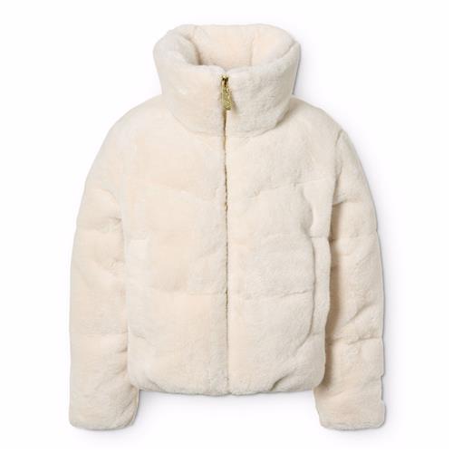 Molo Havi 2 Pelsjakke Vanilla  Vanilla 104 cm  Hvid  104 cm  Piger