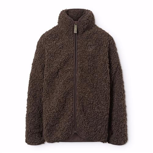Molo Ulan Fleece-jakke Dark Cocoa  Dark Cocoa 128 cm  Brun  128 cm  Drenge, Piger