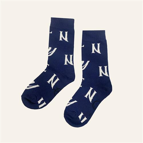 Wynken Tempo Sokker Navy Ecru  Navy Ecru 27/30EU  Marineblå  27-30 EU  Drenge, Piger