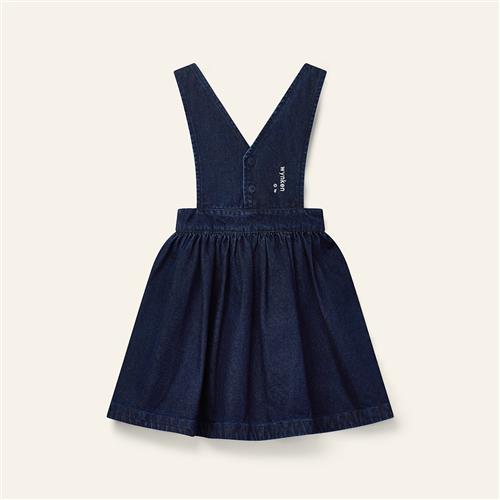 Wynken Annka Pinafore-kjole Rinse Wash  Rinse Wash 6Y  Marineblå  6 år  Piger