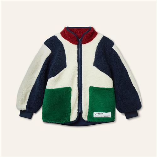 Wynken Wilderness Teddy Pelsjakke Ecru  Ecru 6Y  Creme  6 år  Drenge