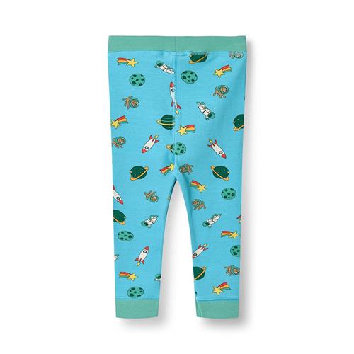 Småfolk Elstar With The Universe Baby-leggings Petit Four  Petit four-86 cm  Blå  86 cm  Drenge