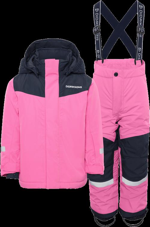 Didriksons Skare Kids Vintersæt Sweet Pink  Sweet pink-100 cm  Lyserød  100 cm  Piger