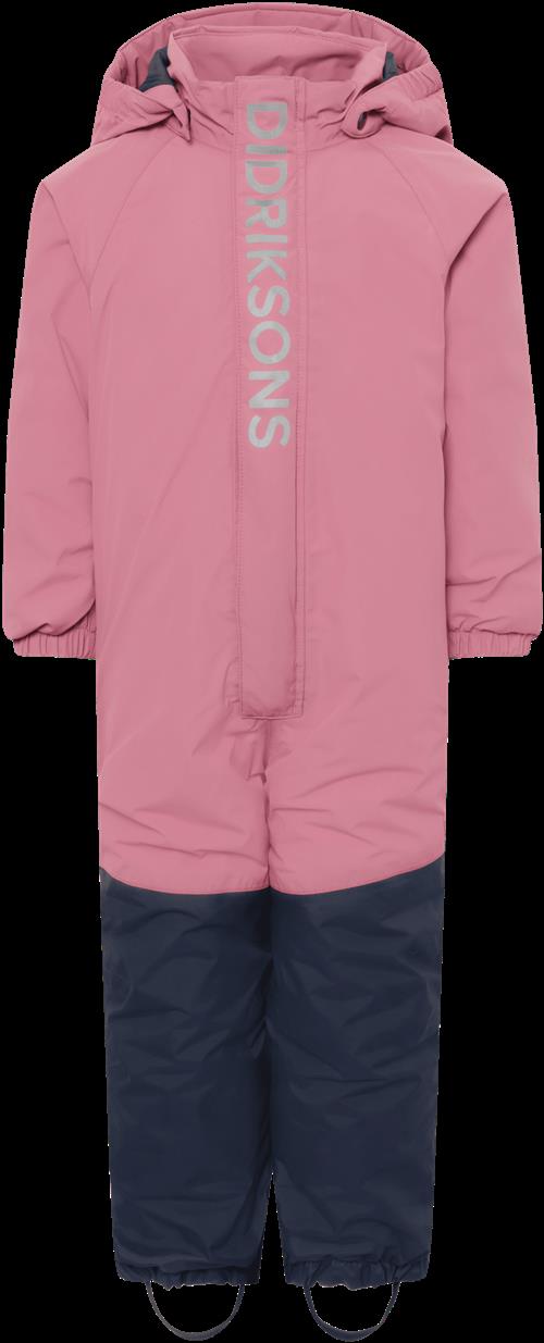 Didriksons Talvi Kids Overordnet Vinter Heather Pink  Heather Pink-80 cm  Lyserød  80 cm  Piger