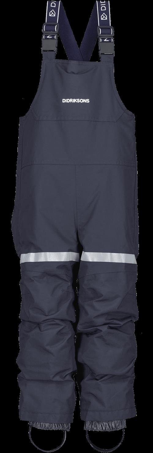 Didriksons Bjärven Kids 2 Hagesmæk-bukser Navy  Navy-110 cm  Marineblå  110 cm  Drenge, Piger
