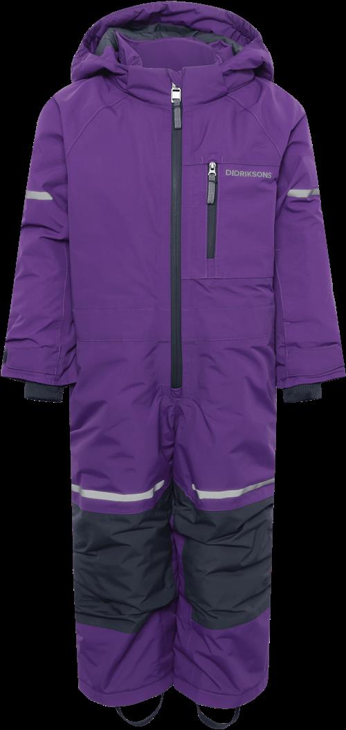 Didriksons Falken Kids Vinter-overtræksdragt Royal Purple  Royal Purple-140 cm  Lilla  140 cm  Piger