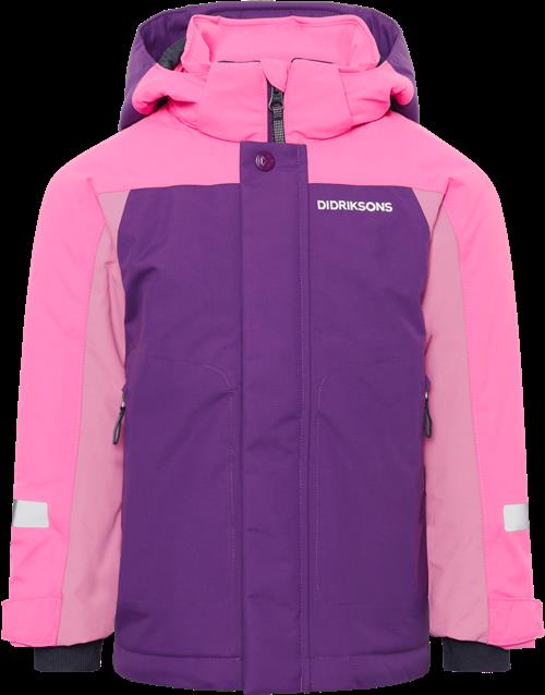 Didriksons Neptun Kids 4 Jakke Royal Purple  Royal Purple-110 cm  Lilla  110 cm  Piger