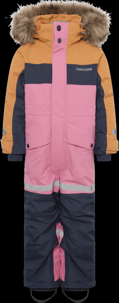 Didriksons Bjärven Kids 4 Vinter-overtræksdragt Heather Pink  Heather Pink-100 cm  Lyserød  100 cm  Piger