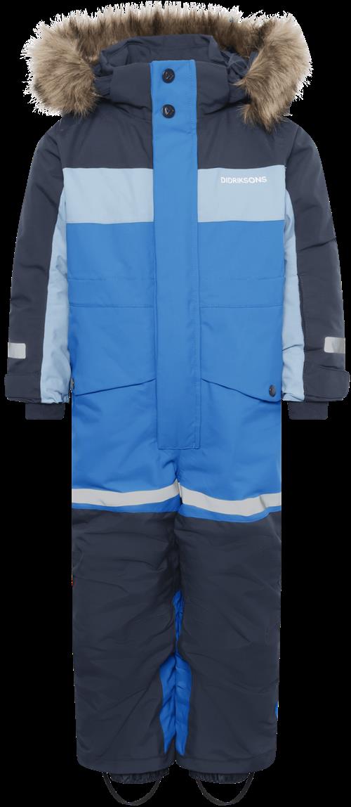 Didriksons Bjärven Kids 4 Vinter-overtræksdragt Sapphire Blue  Sapphire Blue-90 cm  Blå  90 cm  Drenge