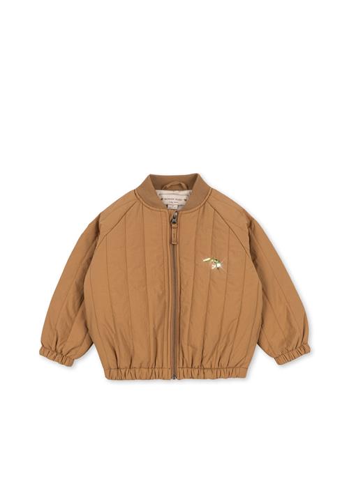 Konges Sløjd Juno Bomberjakke Med Pailletter Tobacco Brown  Juno Sequin Bomber Jacket Tobacco Brown 12 months  Brun  12 måneder  Drenge, Piger