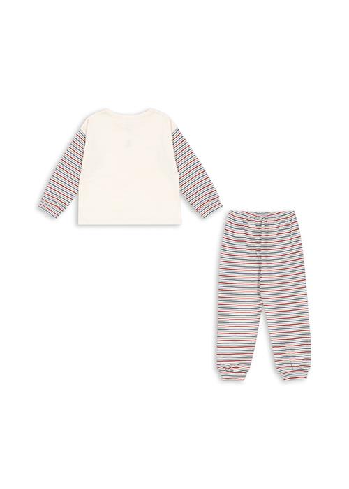 Konges Sløjd Gio Sæt Med Tøj Antique Stripe  Gio Set Gots Antique Stripe 12 months  Blå  12 måneder  Drenge
