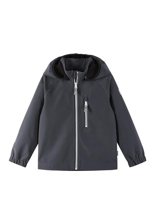 Reima Vantti Softshell Jakke Soft Black  Soft black 80 cm  Sort  80 cm  Drenge, Piger