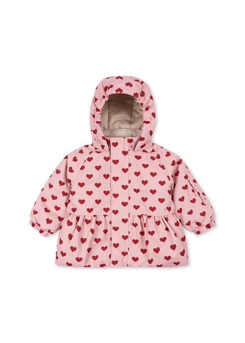Konges Sløjd Mismou Frill Vinterjakke Amour Pink  Mismou Frill Jacket Amour Pink 18M  Lyserød  18 måneder  Piger