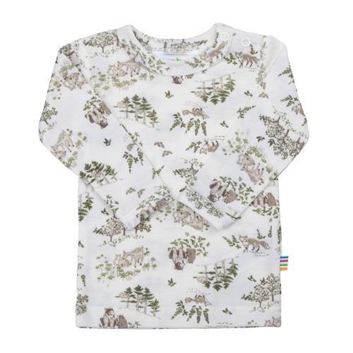 Joha Langærmet Uldtop Off White  Off white-70 cm Uld Hvid  70 cm  Drenge, Piger