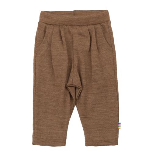 Joha Uldbukser Warm Brown  Warm brown-70 cm Wool Brun  70 cm  Drenge, Piger