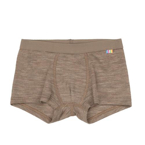 Joha Boxershorts I Uld Beige Melange  Beige Melange-90 cm Uld Beige  90 cm  Drenge